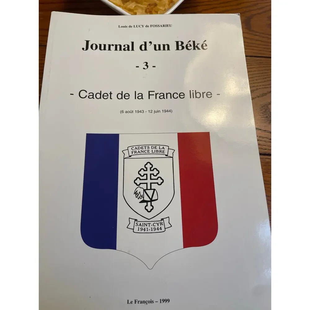 Journal d’un Béké Complete Vol 1-8 Louis de Lucy Fossarieu WWII Indochina